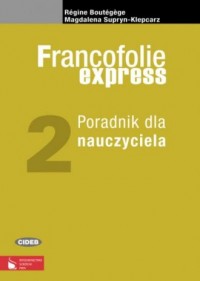 Francofolie express 2. Poradnik - okładka podręcznika
