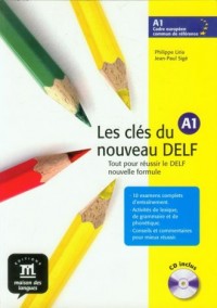 Les cles du nouveau Delf A1. Podręcznik - okładka podręcznika