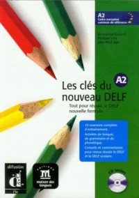 Les cles du nouveau Delf A2. Podręcznik - okładka podręcznika