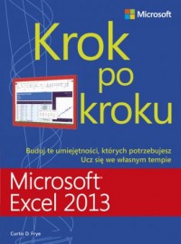 Microsoft Excel 2013. Krok po kroku - okładka książki