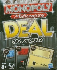 Monopoly Deal. Milionerzy (gra - zdjęcie zabawki, gry