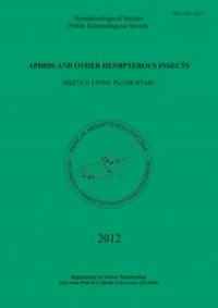 Mszyce i inne pluskwiaki (2012) - okładka książki