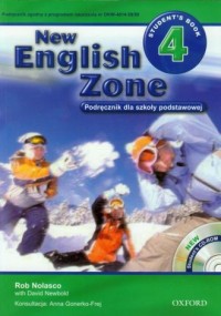 New English Zone 4. Szkoła podstawowa. - okładka podręcznika