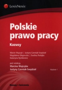 Polskie prawo pracy. Kazusy - okładka książki