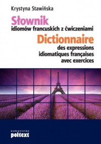 Słownik idiomów francuskich z ćwiczeniami. - okładka podręcznika
