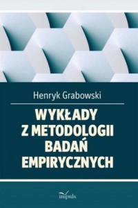 Wykłady z metodologii badań empirycznych. - okładka książki