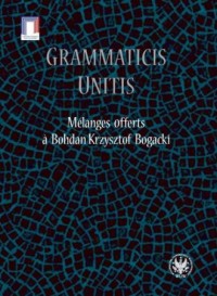 Grammaticis unitis Melanges offerts - okładka książki