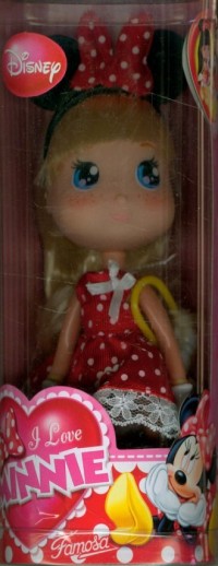 Laleczka I Love Minnie (blondynka) - zdjęcie zabawki, gry