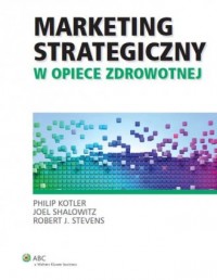 Marketing strategiczny w opiece - okładka książki