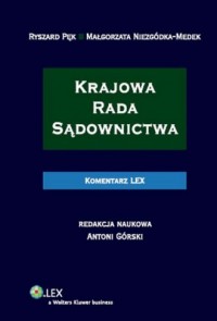 Krajowa Rada Sądownictwa. Komentarz - okładka książki