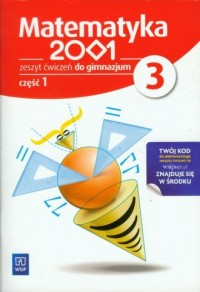 Matematyka 2001. Klasa 3. Gimnazjum. - okładka podręcznika