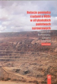 Relacje pomiędzy rządami a NGOs - okładka książki