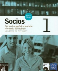Socios 1. Ćwiczenia (+ CD) - okładka podręcznika
