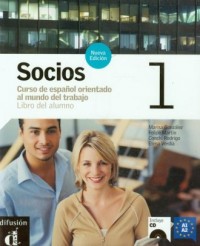 Socios 1. Podręcznik (+ CD) - okładka podręcznika