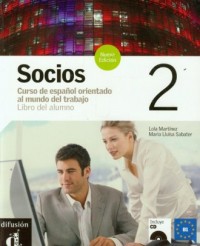 Socios 2. Podręcznik (+ CD) - okładka podręcznika