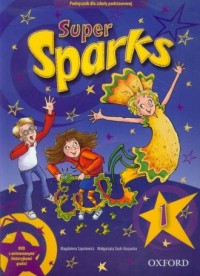 Super Sparks 1. Podręcznik (+ DVD). - okładka podręcznika