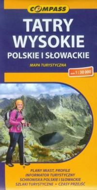 Tatry Wysokie Polskie i Słowackie. - okładka książki