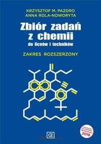 Zbiór zadań z chemii do liceów - okładka podręcznika
