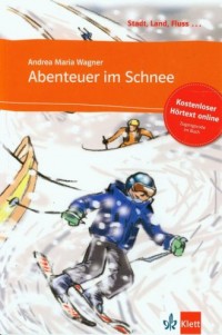 Abenteuer im Schnee (+ CD) - okładka książki