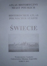 Atlas historyczny miast polskich. - okładka książki