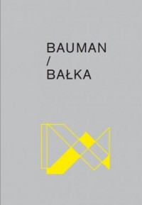 Bauman / Bałka - okładka książki
