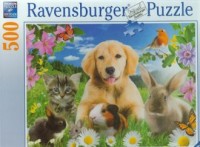 Domowe zwierzaki (puzzle - 500 - zdjęcie zabawki, gry