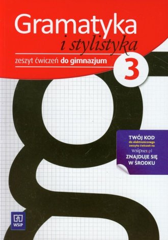 Gramatyka i stylistyka. Język polski. - okładka podręcznika