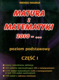 Matura z matematyki 2010-... Poziom - okładka podręcznika