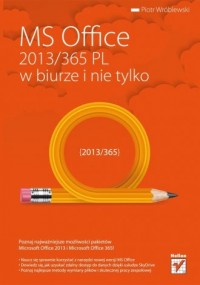 MS Office 2013/365 PL w biurze - okładka książki