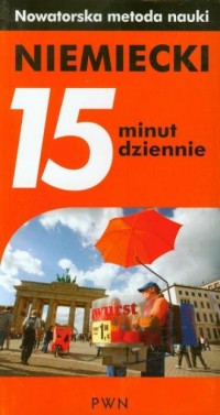 Niemiecki. 15 minut dziennie - okładka podręcznika
