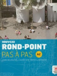 Noveau Rond-Point Pas a Pas. Livre - okładka podręcznika