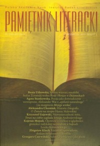 Pamiętnik literacki 2/2013 - okładka książki