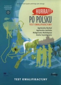 Po polsku. Test kwalifikacyjny - okładka podręcznika