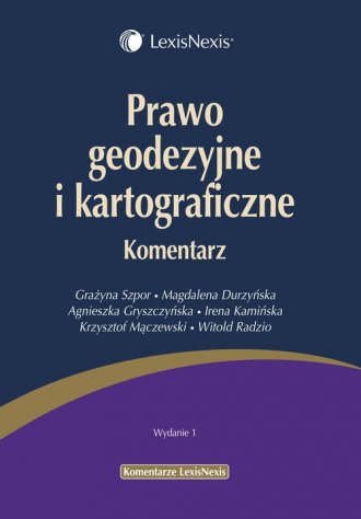 Prawo geodezyjne i kartograficzne. - okładka książki