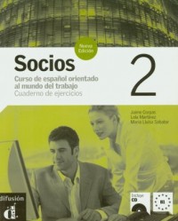 Socios 2. Cuaderno de ejercicios - okładka podręcznika