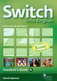 Switch into English 4. Students - okładka podręcznika