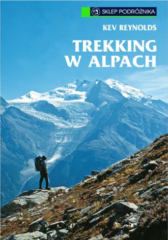 Trekking w alpach - okładka książki