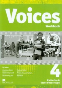 Voices 4. Workbook (+ CD). Język - okładka podręcznika