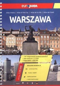 Warszawa. Europilot. Atlas miasta - okładka książki