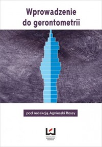 Wprowadzenie do gerontometrii - okładka książki
