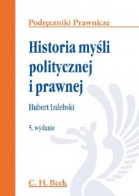 Historia myśli politycznej i prawnej. - okładka książki