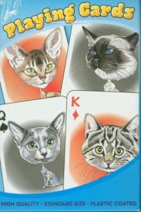 Karykatury kotów (karty do gry) - zdjęcie zabawki, gry