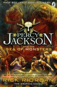Percy Jackson and Sea of Monsters. - okładka książki