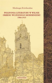 Polifonia literatury w Wilnie okresu - okładka książki