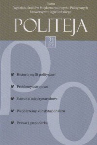 Politeja nr 21/2012 - okładka książki