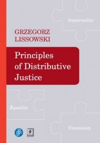 Principles of Didtributive Justice - okładka książki