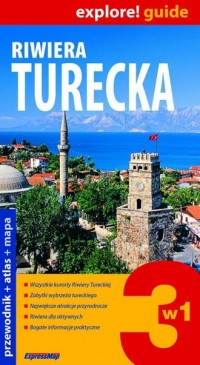 Riwiera Turecka 3 w 1. Przewodnik - okładka książki