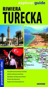 Riwiera Turecka. Przewodnik + Atlas - okładka książki