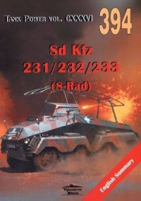 Sd Kfz 231 232 233 8-Rad. Tank - okładka książki