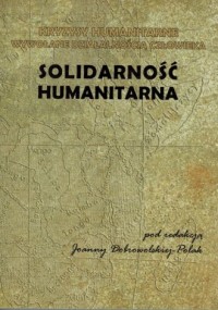 Solidarność humanitarna. Kryzysy - okładka książki